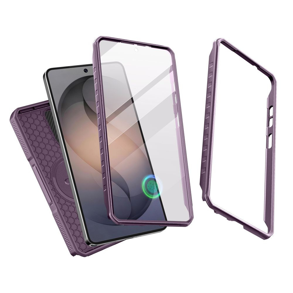 Kryt Tech-Protect Kevlar MagSafe Samsung Galaxy S26 Ultra Violet [2 PACK]