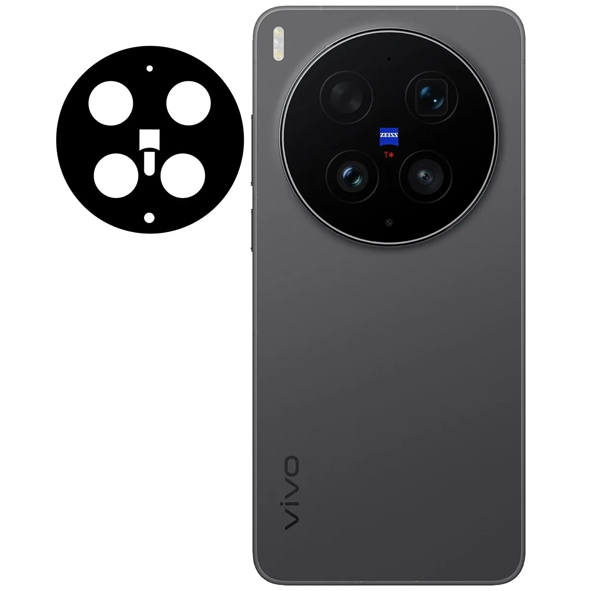 Ochranné sklo Bizon Glass Lens Vivo X300 Ultra [2 PACK]