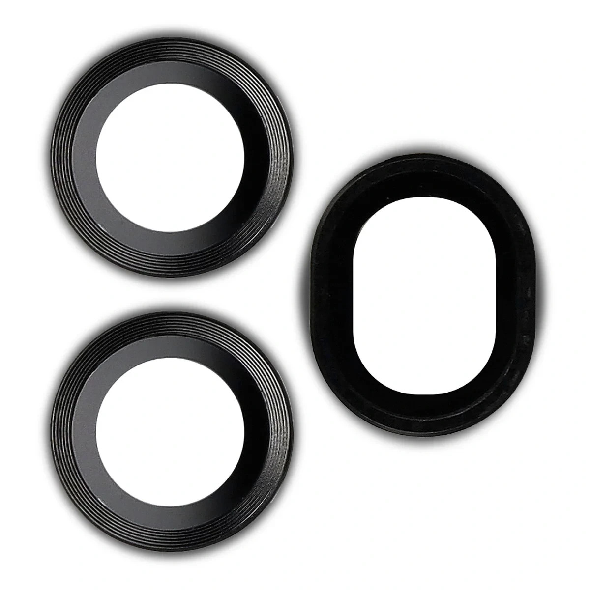 Ochranné sklo Bizon Glass Snap Lens Honor 600 Pro 5G, black frame