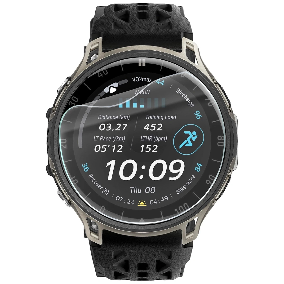 Ochranná fólie Bizon Watch Film HydroFlex Amazfit Cheetah 2 Ultra [3 PACK]