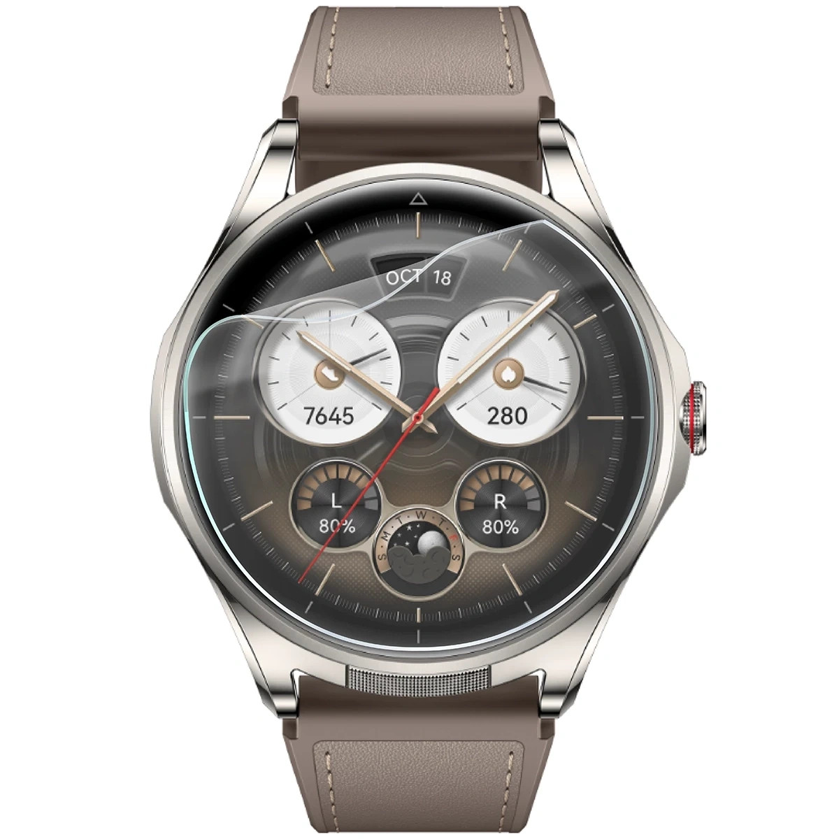 Ochranná fólie Bizon Watch Film HydroFlex Huawei Watch Buds 2 [3 PACK]