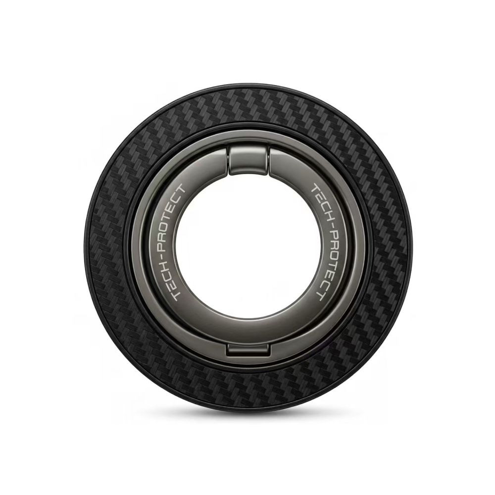 Kryt Tech-Protect MMR800 Magnetic MagSafe Phone Ring Carbon Black