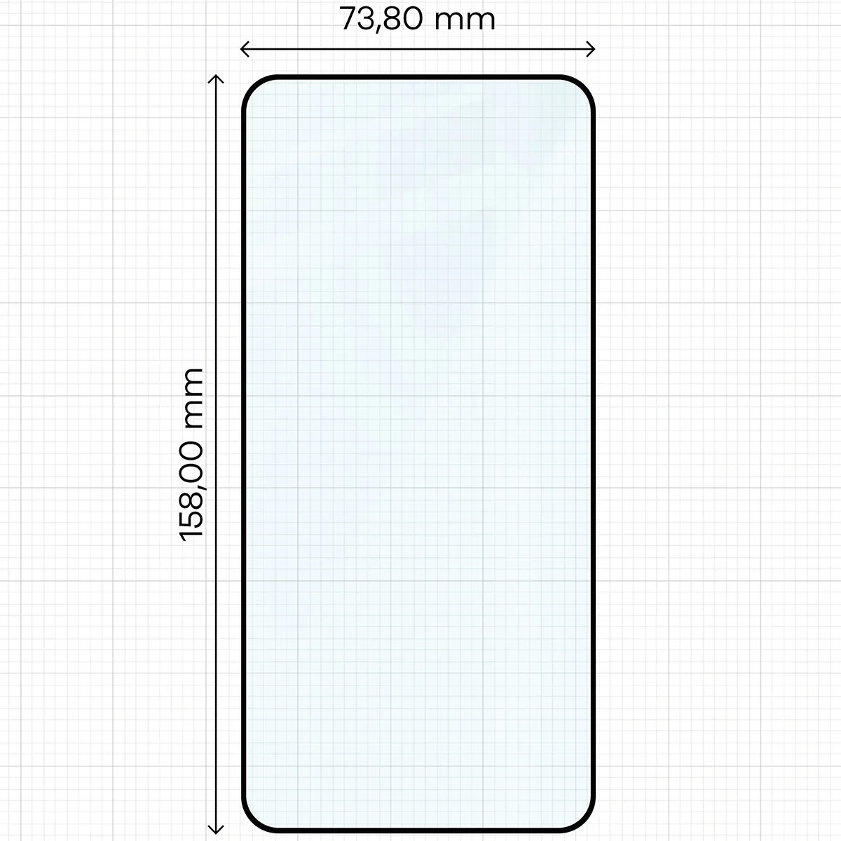 Ochranné sklo Bizon Glass Edge Duo Samsung Galaxy A27 5G, black frame [2 PACK]