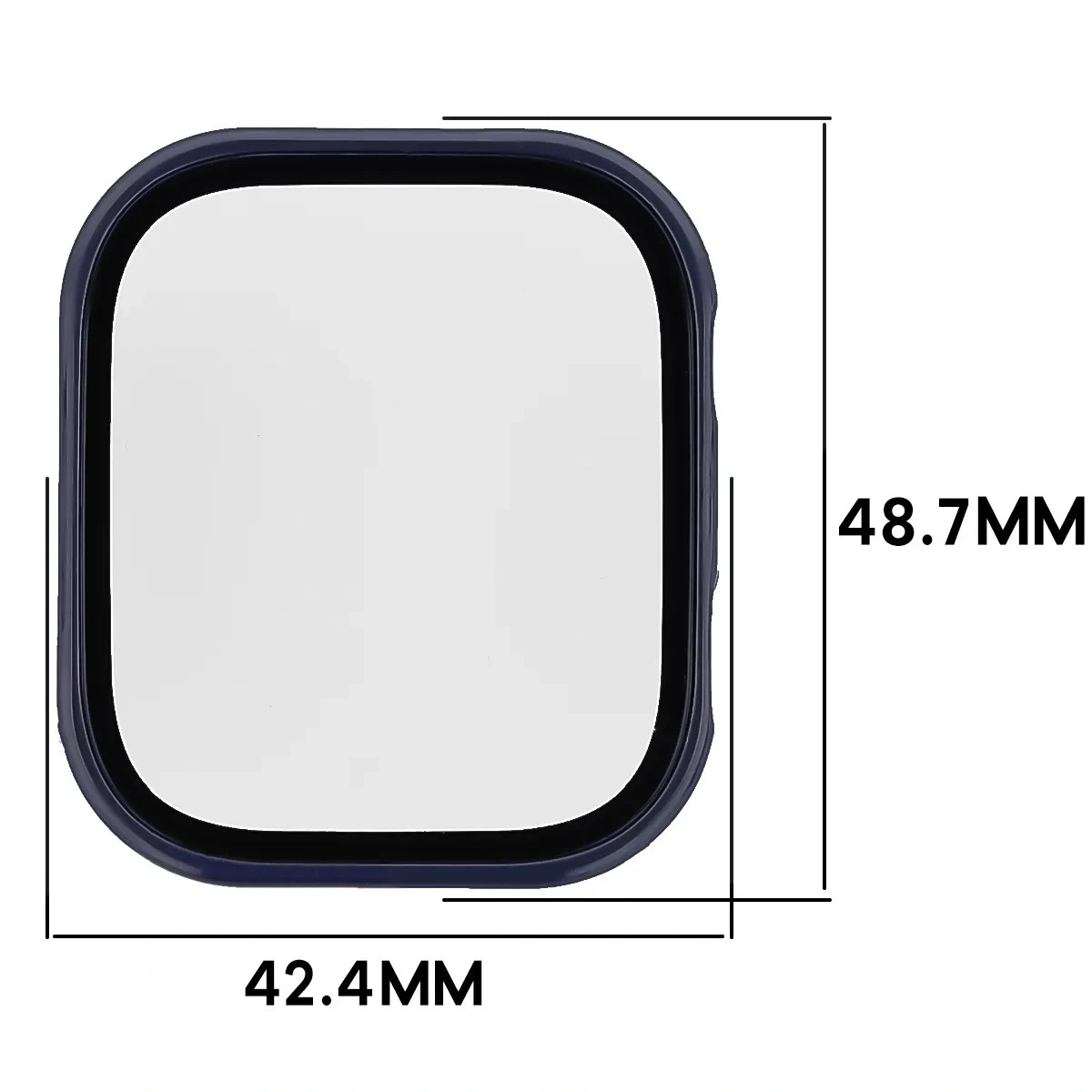 Kryt Bizon Case Watch Adamo Xiaomi Redmi Watch 6, blue