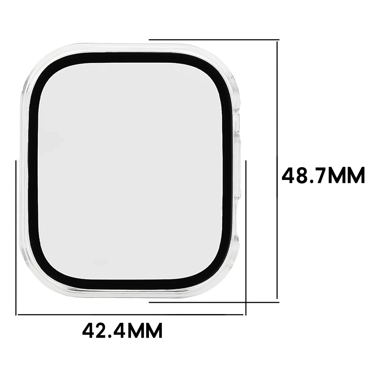 Kryt Bizon Case Watch Adamo Xiaomi Redmi Watch 6, clear