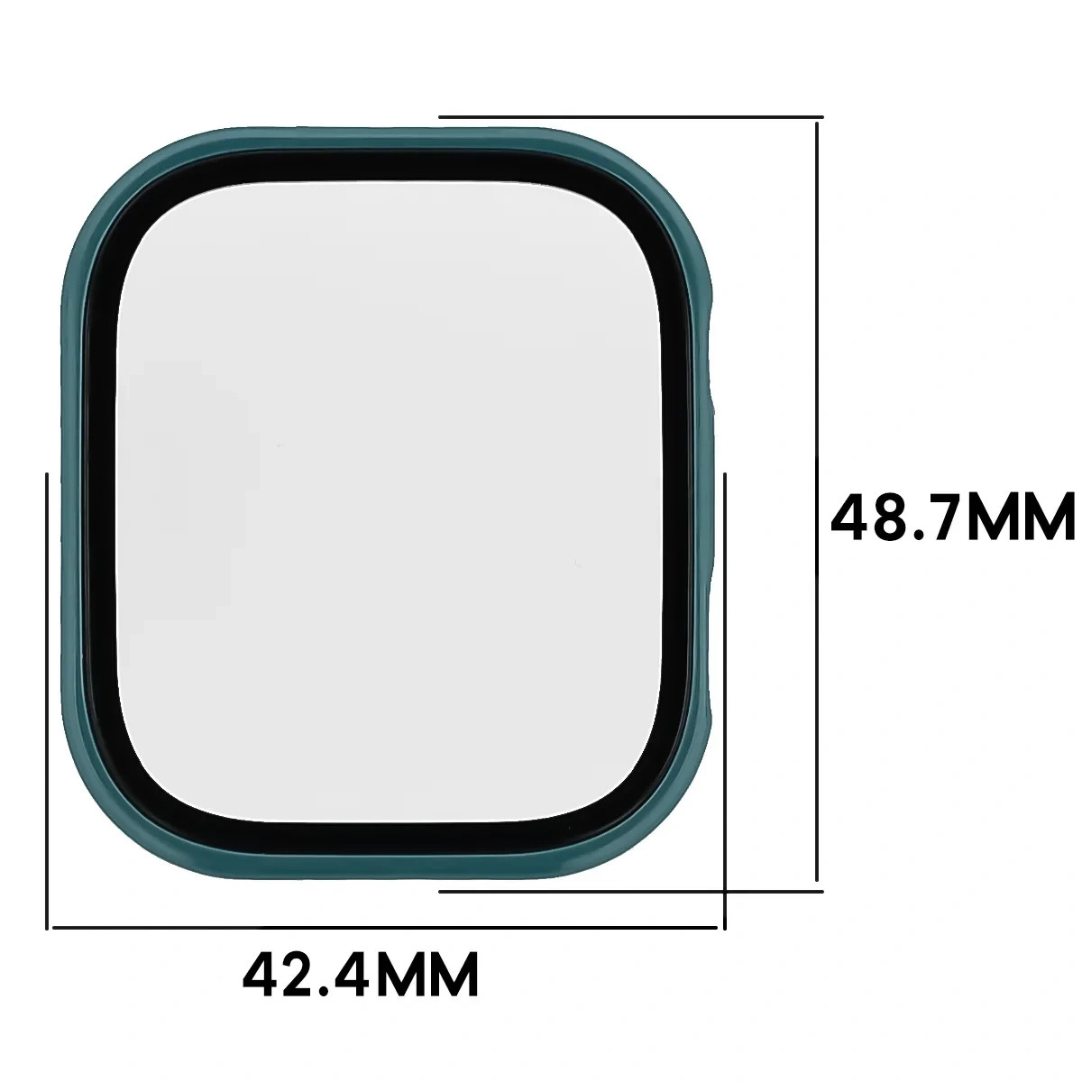Kryt Bizon Case Watch Adamo Xiaomi Redmi Watch 6, green