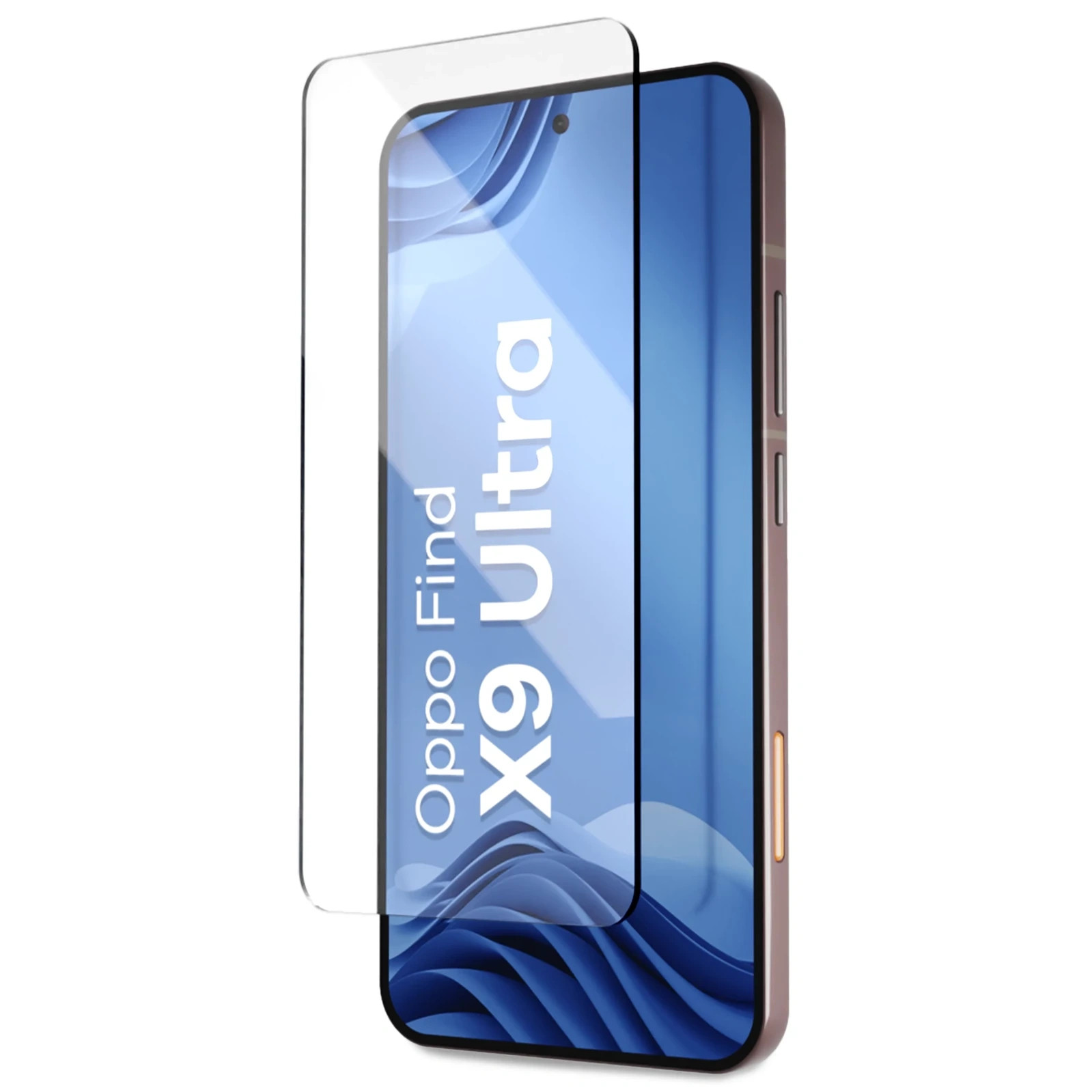 Ochranné sklo Bizon Glass Aplikator Edge Oppo Find X9 Ultra