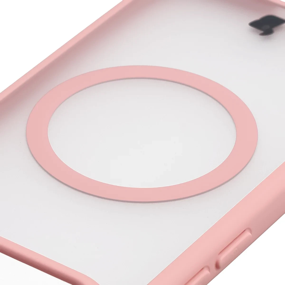 Kryt Bizon Case MatteO Magnetic Vivo X300 FE, smoky light pink