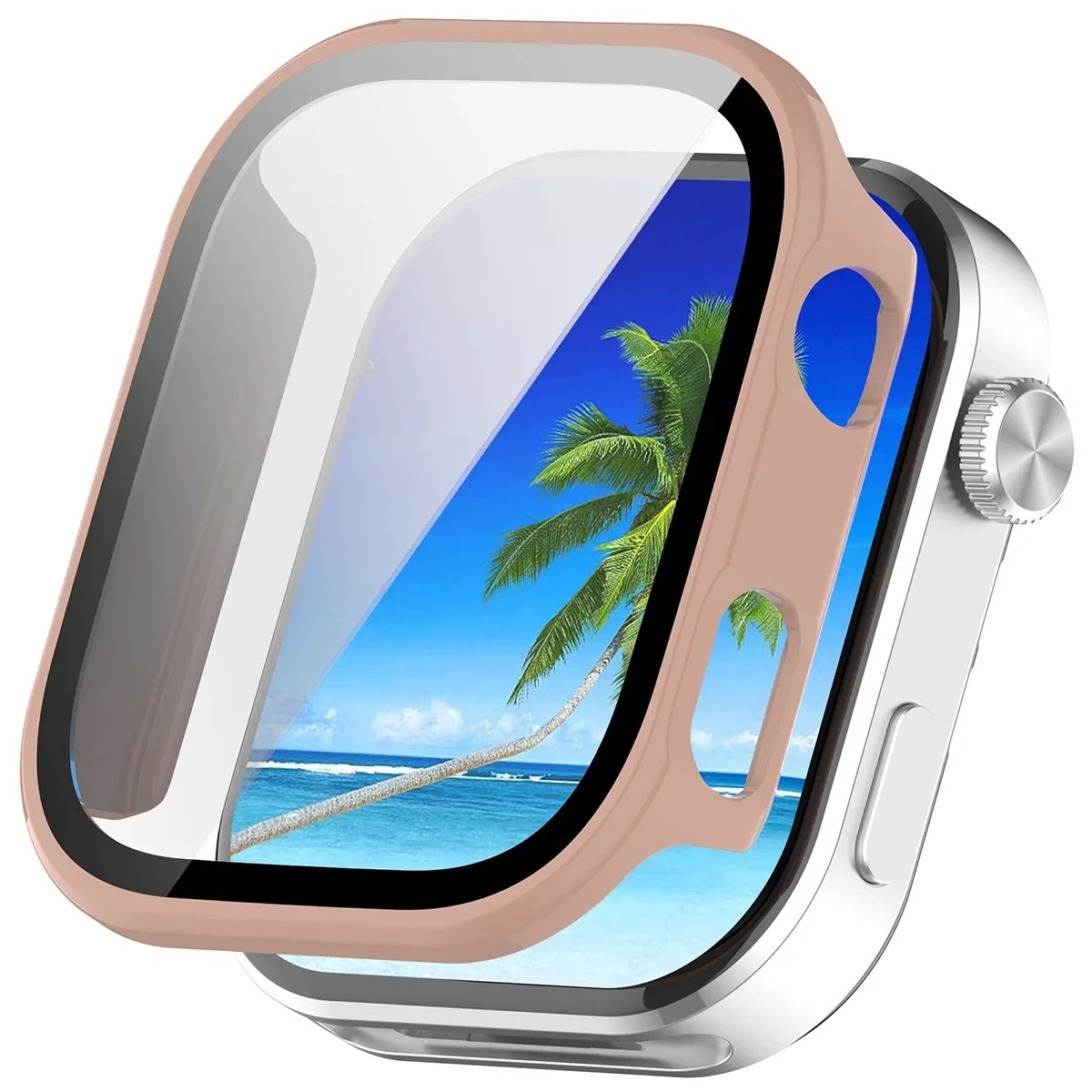 Kryt Bizon Case Watch Adamo Xiaomi Redmi Watch 6, pink