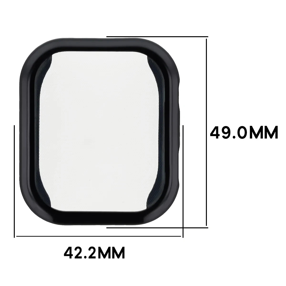 Kryt Bizon Case Watch Felipe Xiaomi Redmi Watch 6, black