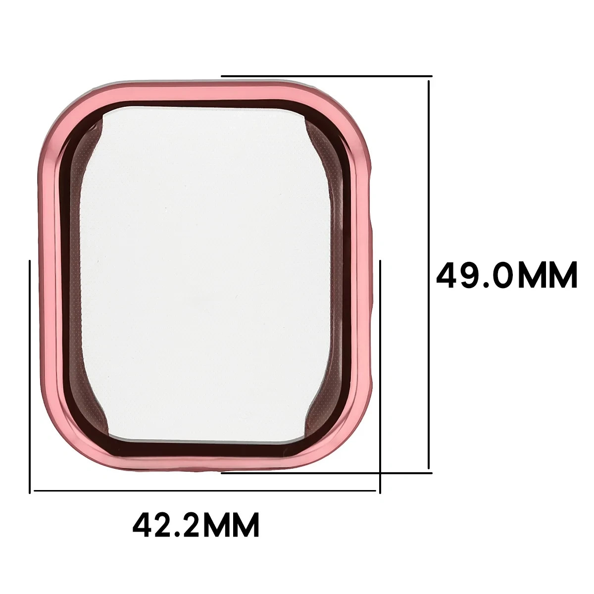 Kryt Bizon Case Watch Felipe Xiaomi Redmi Watch 6, pink