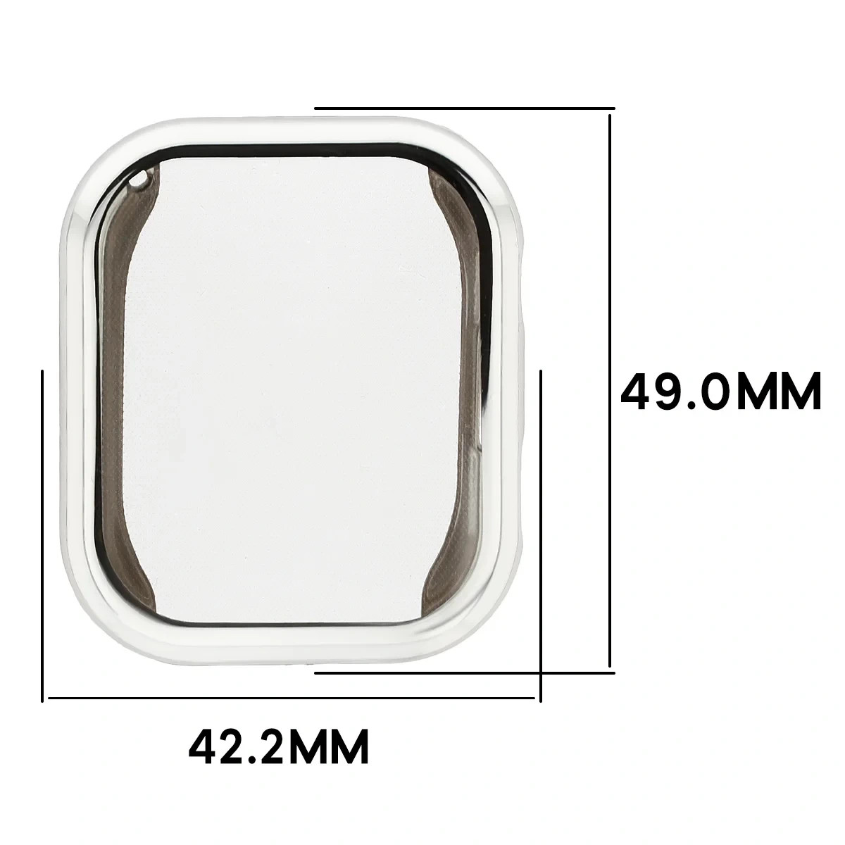 Kryt Bizon Case Watch Felipe Xiaomi Redmi Watch 6, silver