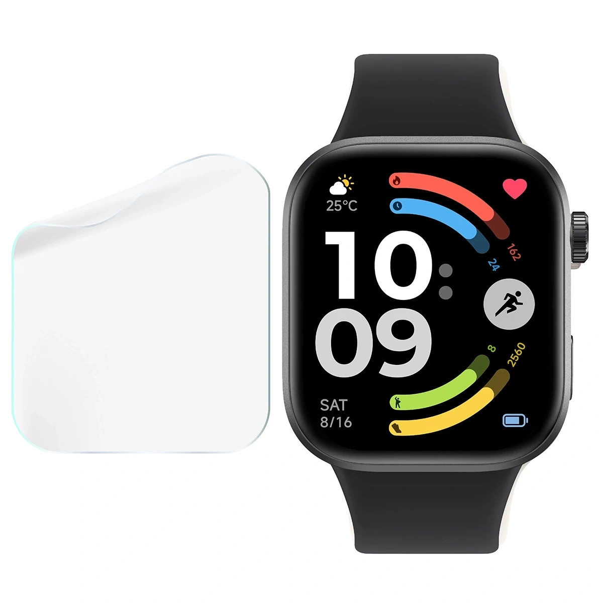 Kryt Bizon Watch Film Hydrogel Duo Xiaomi Redmi Watch 6 [2 PACK]