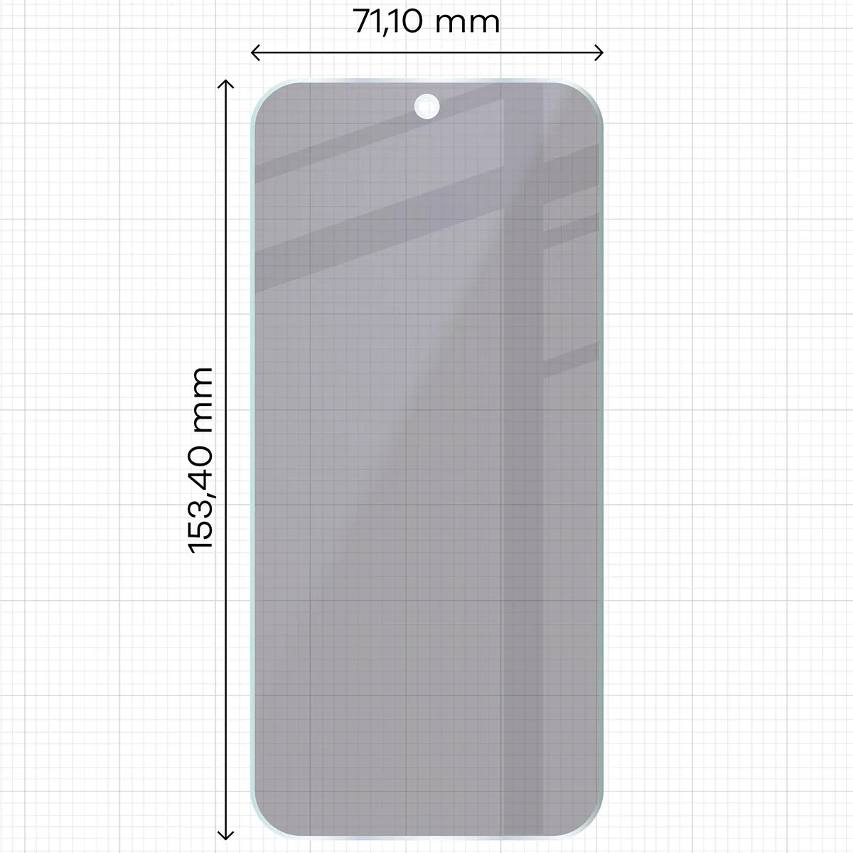 Ochranné sklo Bizon Hybrid Shadow Xiaomi 17T, matte