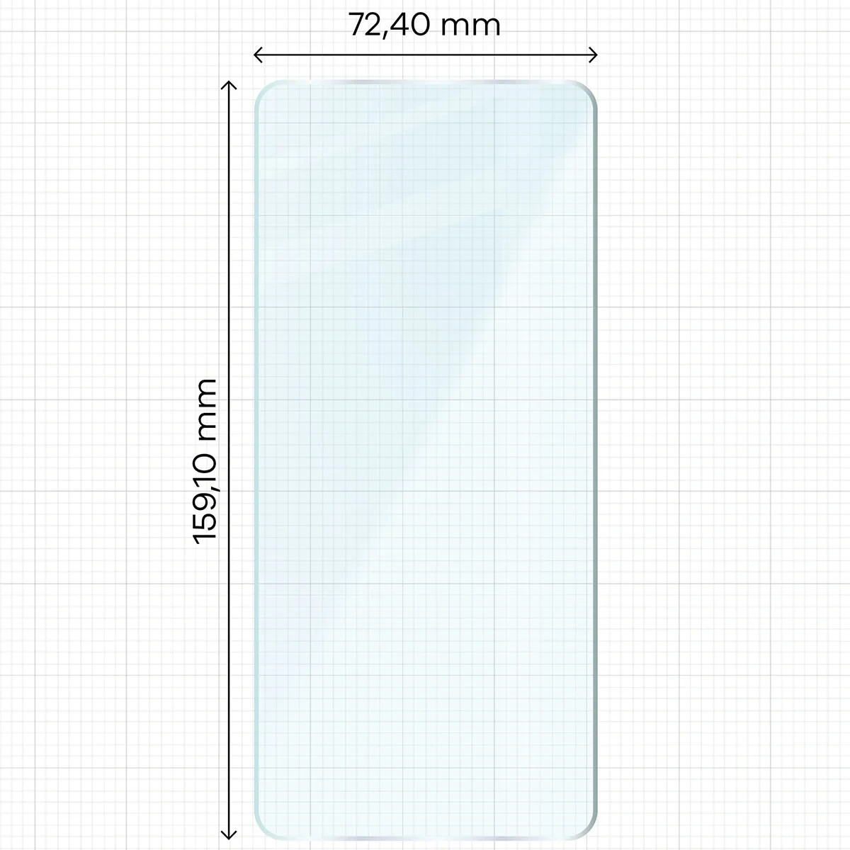 Ochranné sklo Bizon Glass Clear Vivo X300 Ultra