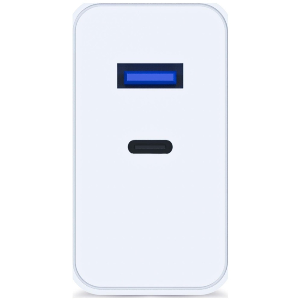 Síťová nabíječka 3MK FlowPower USB-A, USB-C 45W PD 3.0 QC4+ white