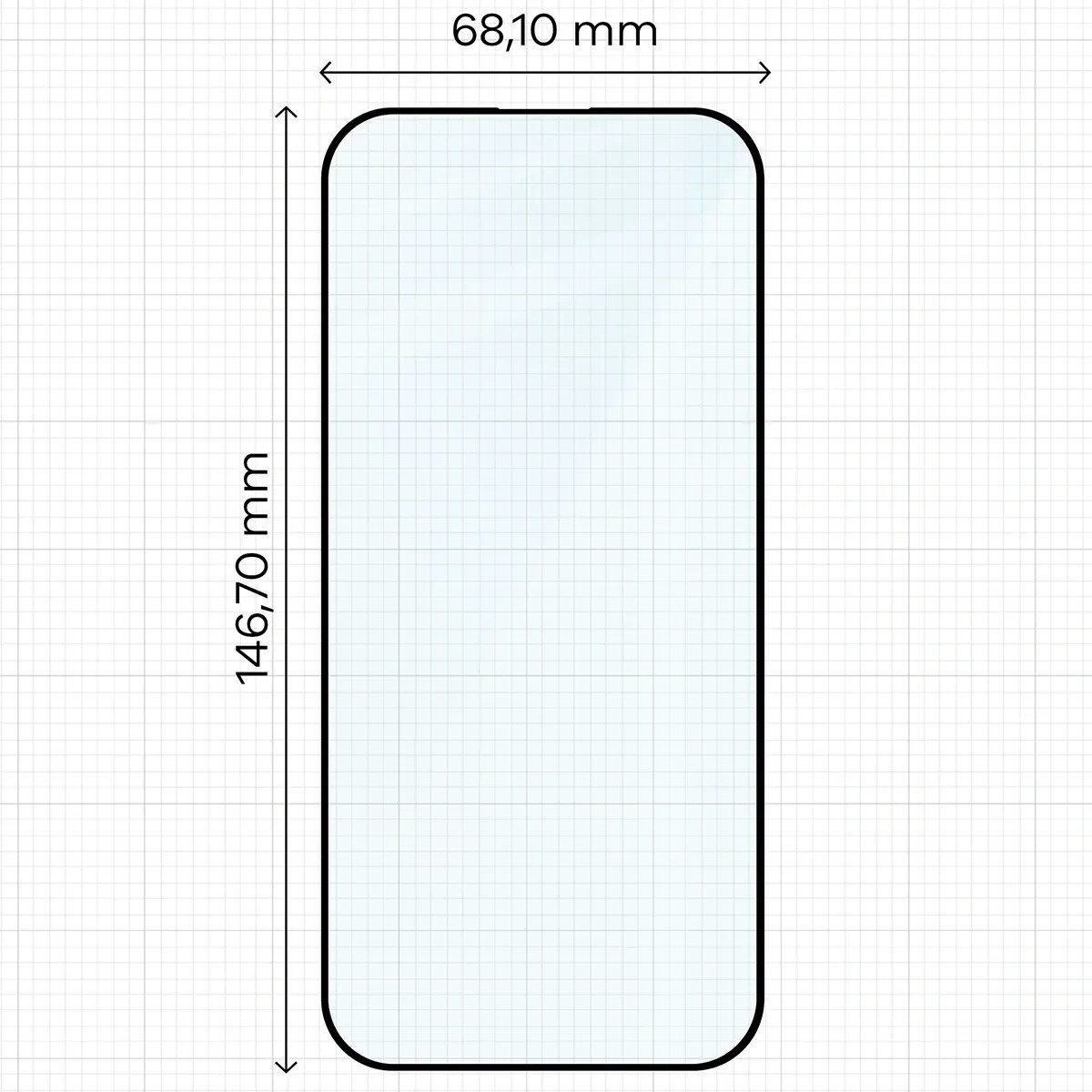 Ochranné sklo Bizon Glass Aplikator Edge Apple iPhone 16 Pro [2 PACK]