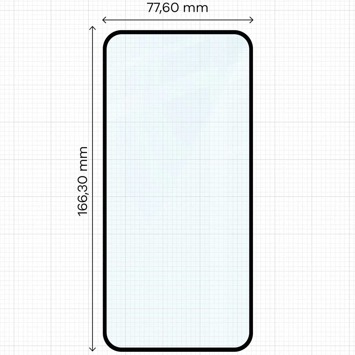 Ochranné sklo Bizon Glass Edge Duo Xiaomi Redmi 15 4G / 5G, black frame [2 PACK]