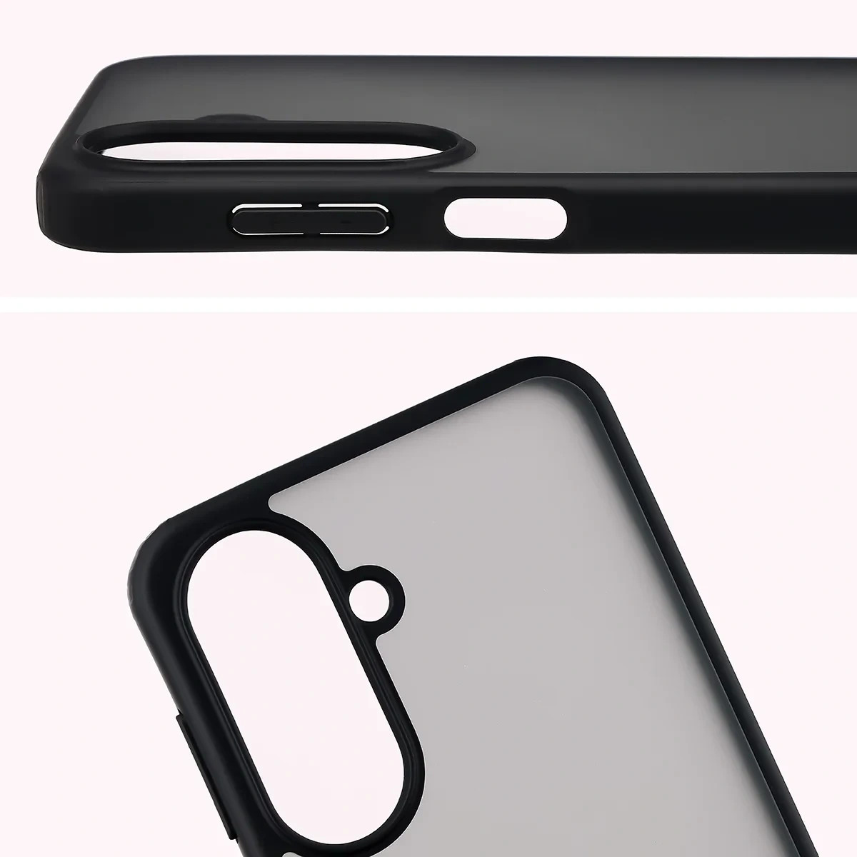 Kryt Bizon Case Angelo Samsung Galaxy A27 5G, smoked with a black frame