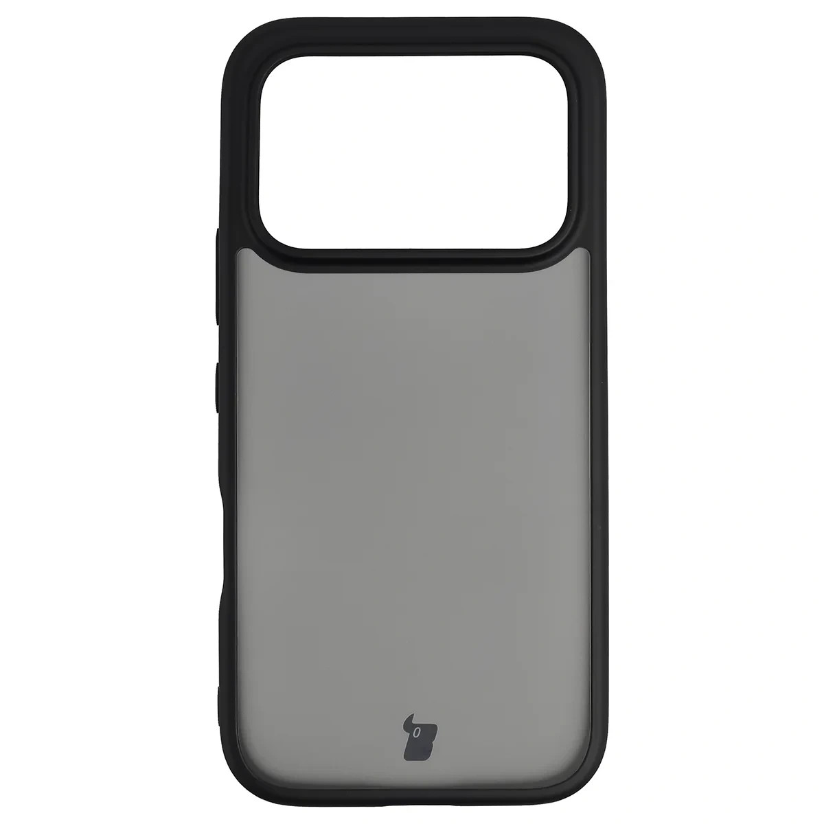 Kryt Bizon Case Angelo Honor 600 5G / 600 Pro 5G, smoked with a black frame