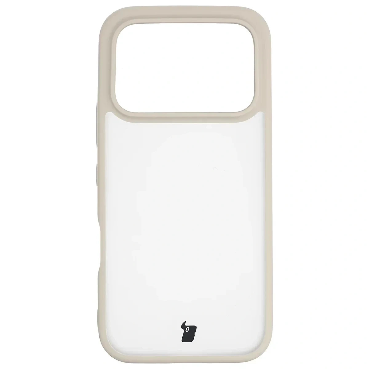 Kryt Bizon Angelo Pack Honor 600 5G / 600 Pro 5G, semi-transparent with a beige frame