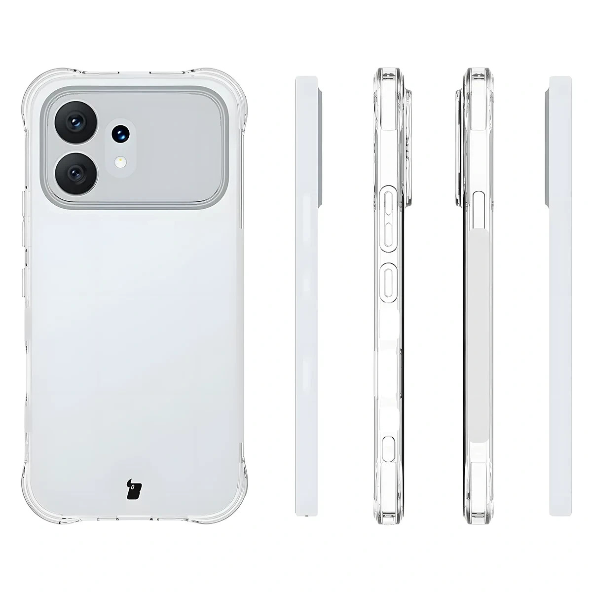 Kryt Bizon Case Clear Pack Honor 600 5G