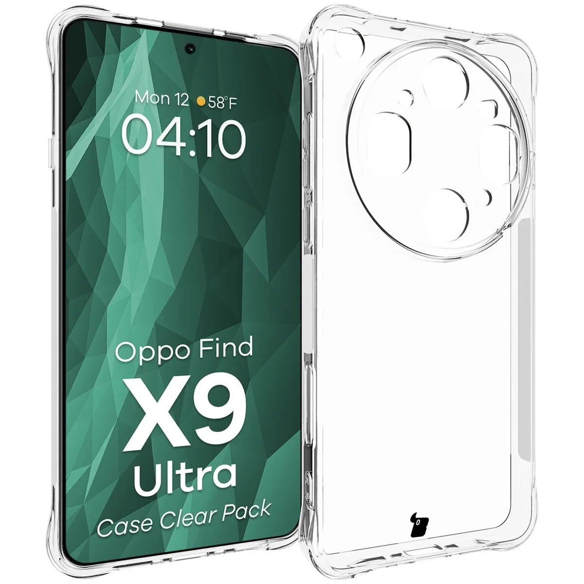 Kryt Bizon Case Clear Pack Oppo Find X9 Ultra