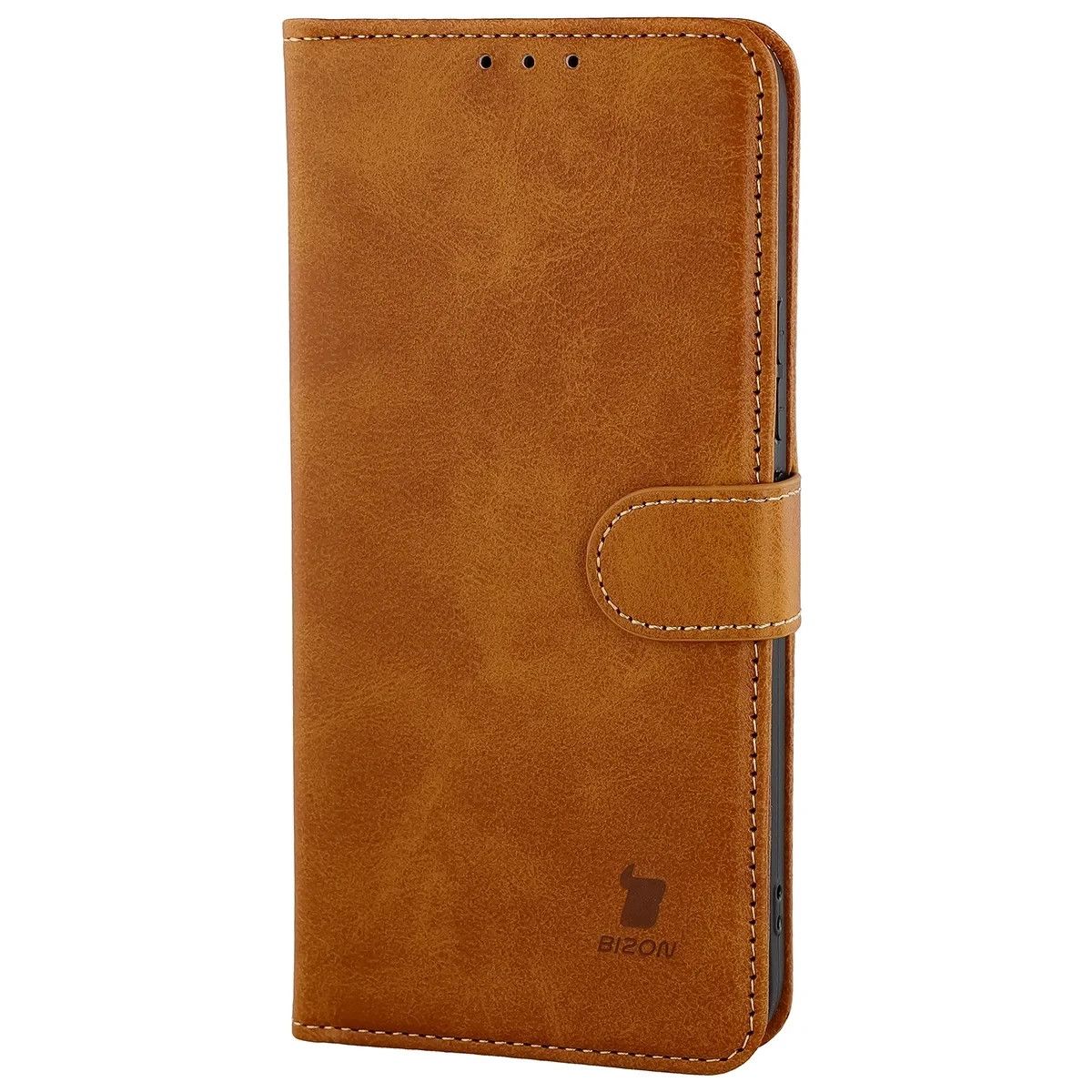 Kryt Bizon Case Pocket Vivo V70 FE 5G, brown
