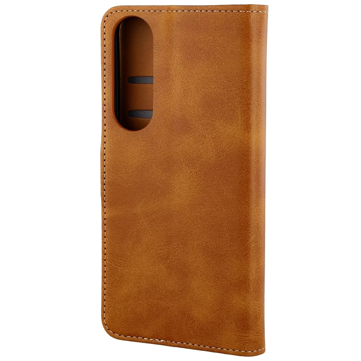Kryt Bizon Case Pocket Vivo V70 FE 5G, brown