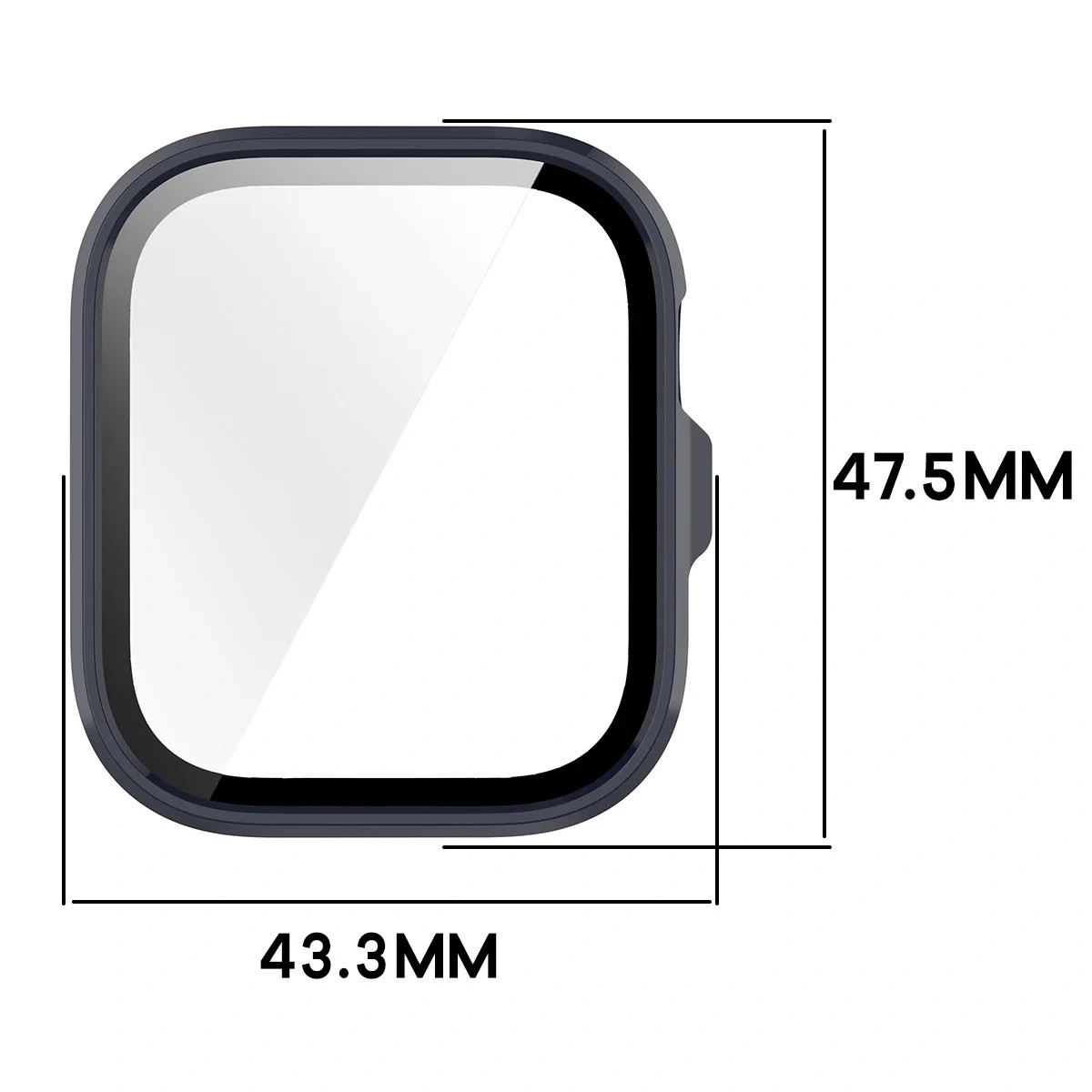 Kryt Bizon Case Watch Adamo Huawei Watch Fit 5 Pro, blue