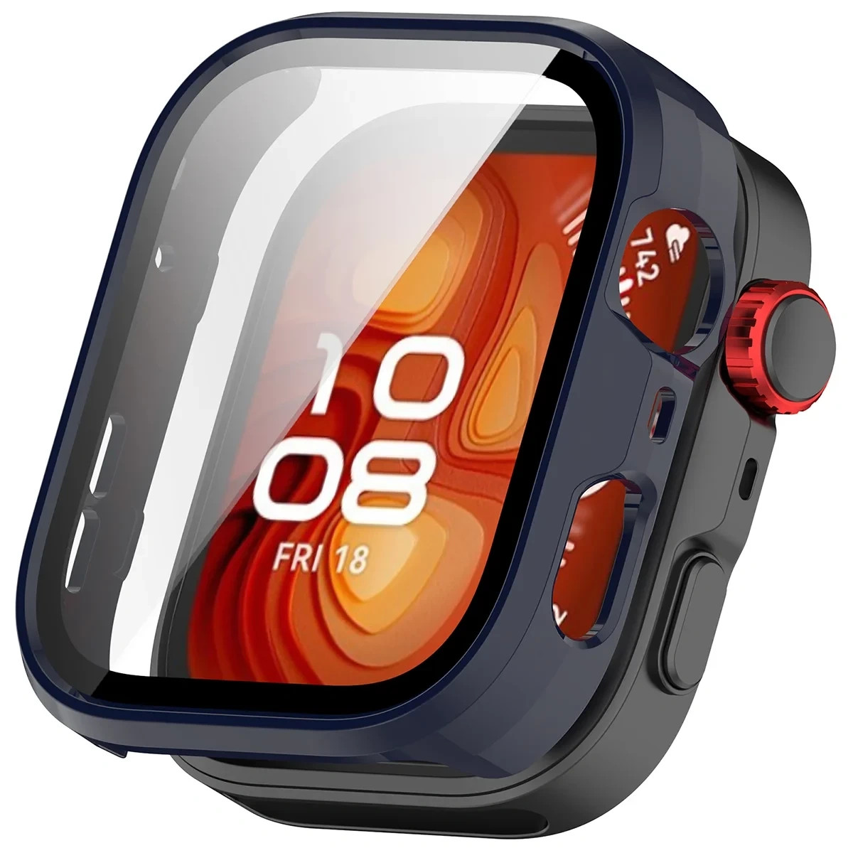Kryt Bizon Case Watch Adamo Huawei Watch Fit 5 Pro, blue