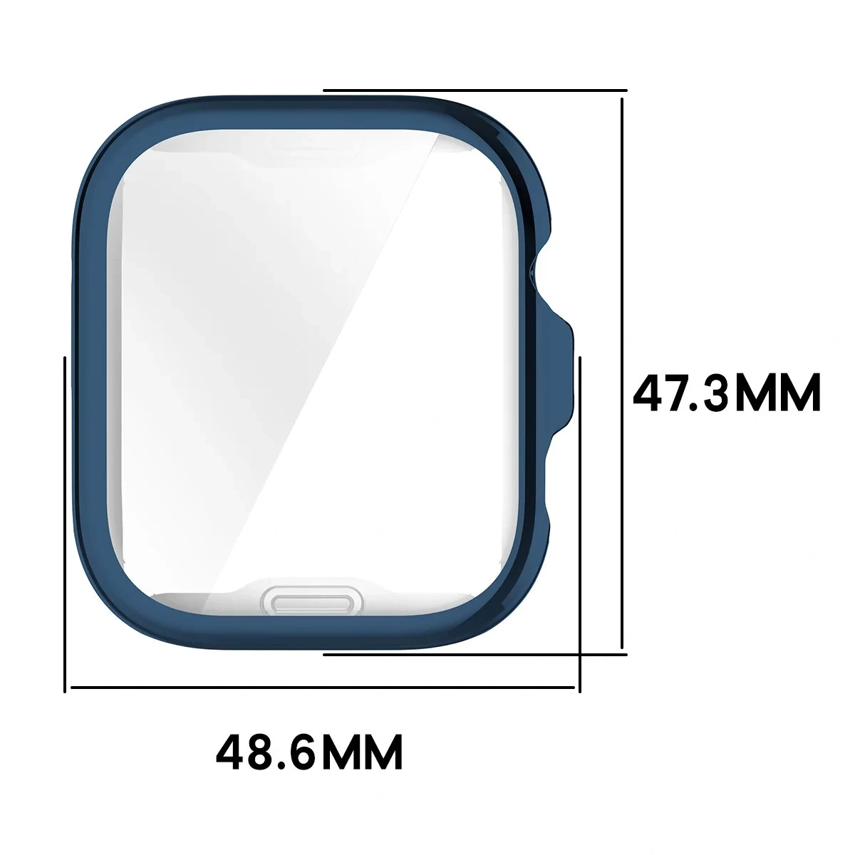 Kryt Bizon Case Watch Felipe Huawei Watch Fit 5 Pro, blue