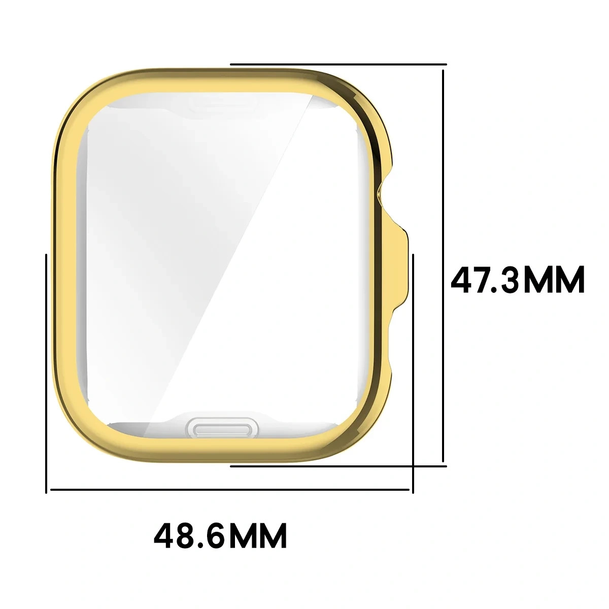 Kryt Bizon Case Watch Felipe Huawei Watch Fit 5 Pro, gold
