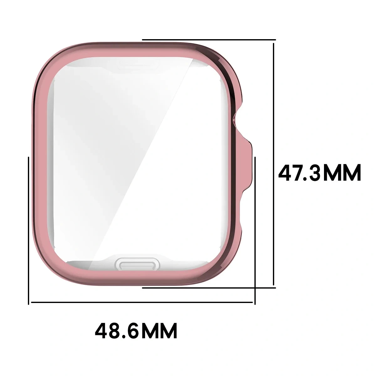 Kryt Bizon Case Watch Felipe Huawei Watch Fit 5 Pro, pink