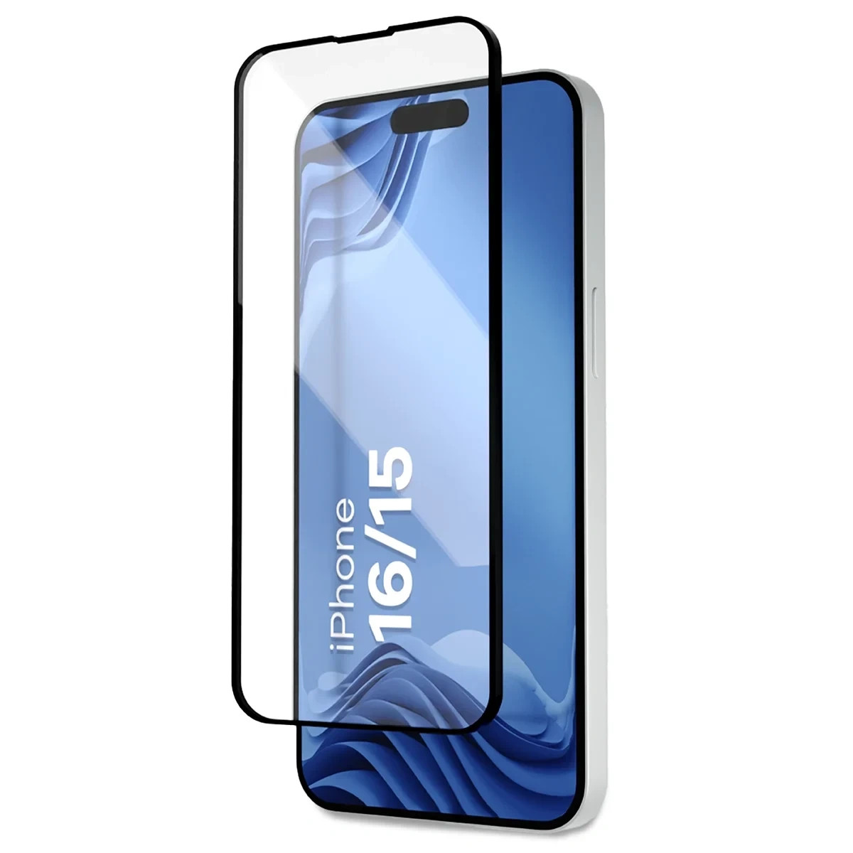 Ochranné sklo Bizon Glass Aplikator Edge Apple iPhone 15 / 16