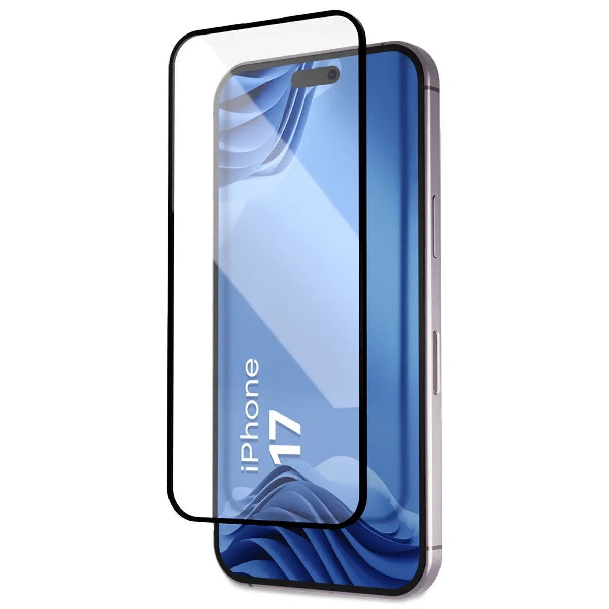 Ochranné sklo Bizon Glass Aplikator Edge Apple iPhone 17