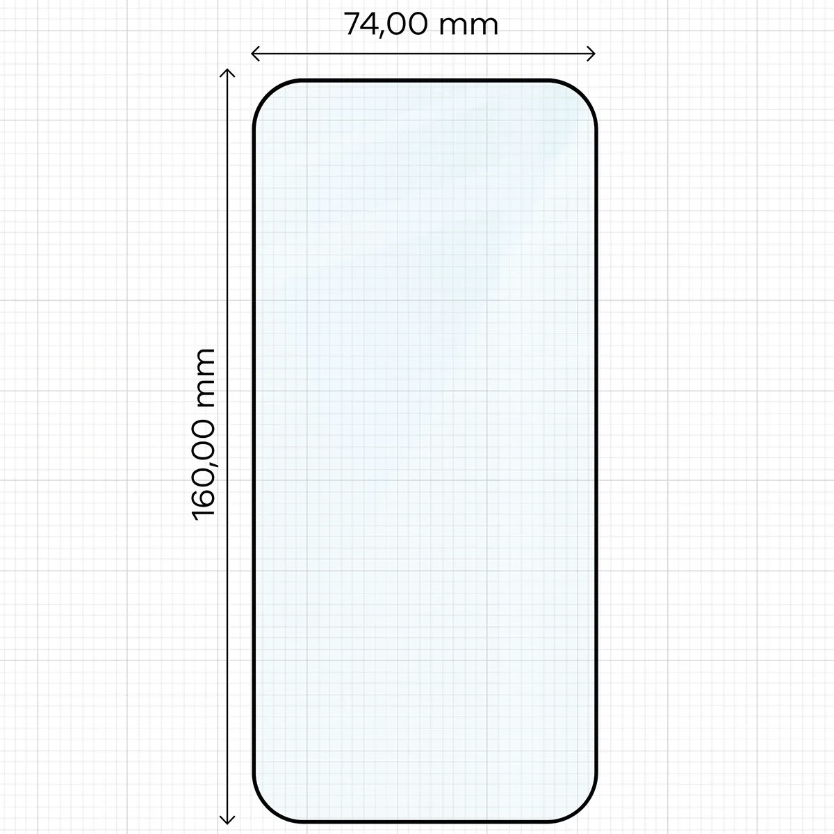Ochranné sklo Bizon Glass Aplikator Edge Apple iPhone 17 Pro Max