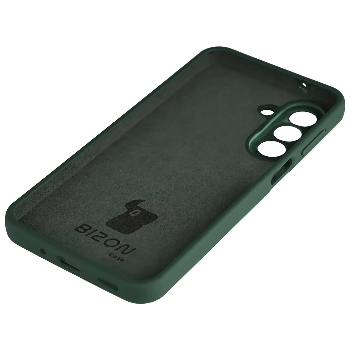 Kryt Bizon Soft Case Samsung Galaxy A27 5G, dark green