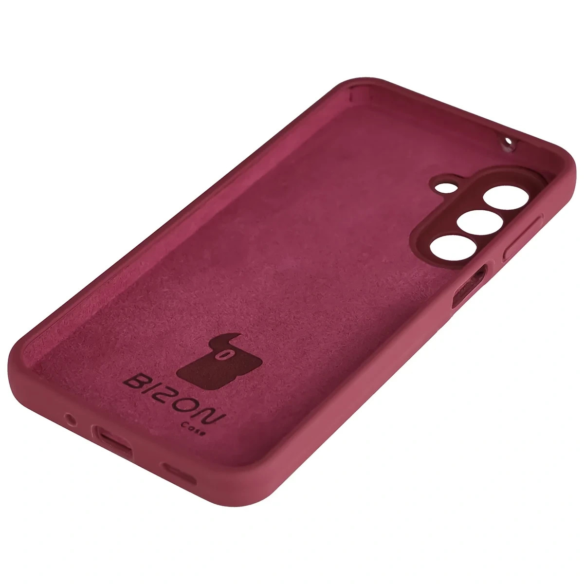 Kryt Bizon Soft Case Samsung Galaxy A27 5G, dark purple