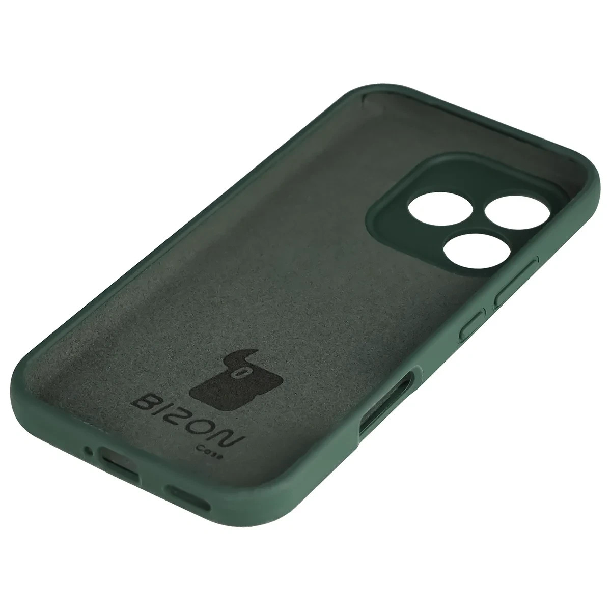 Kryt Bizon Soft Case Honor 600 Lite 5G, dark green