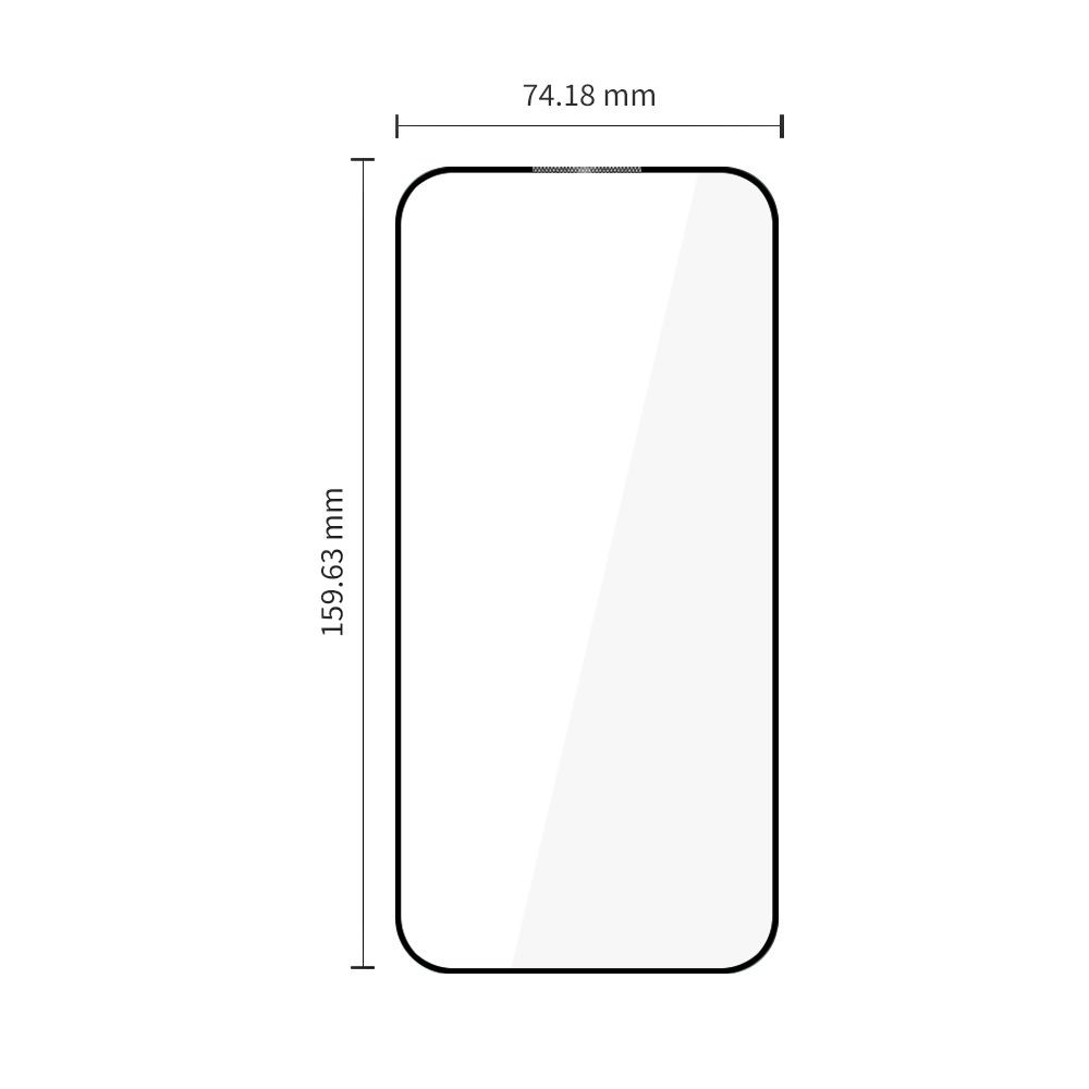 Kryt Tech-Protect Glass Fit+ OnePlus Nord 6 Black [2 PACK]