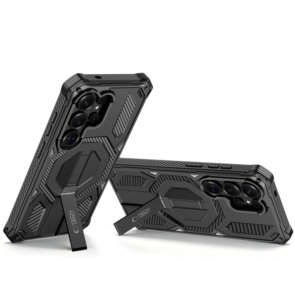 Kryt Tech-Protect MagBlast MagSafe + Glass Samsung Galaxy S26 Ultra Black [2 PACK]