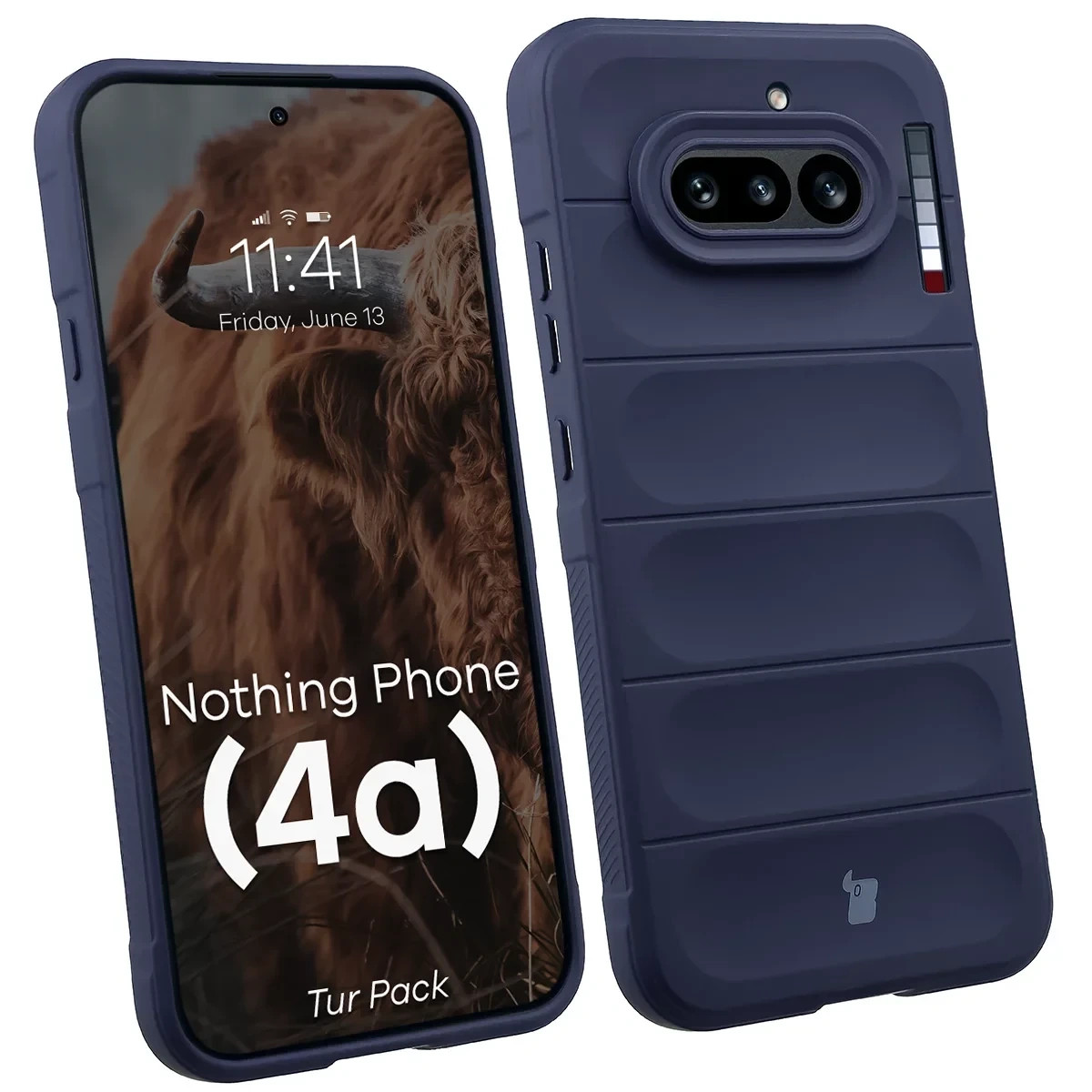 Kryt Bizon Tur Pack Nothing Phone (4a), navy blue