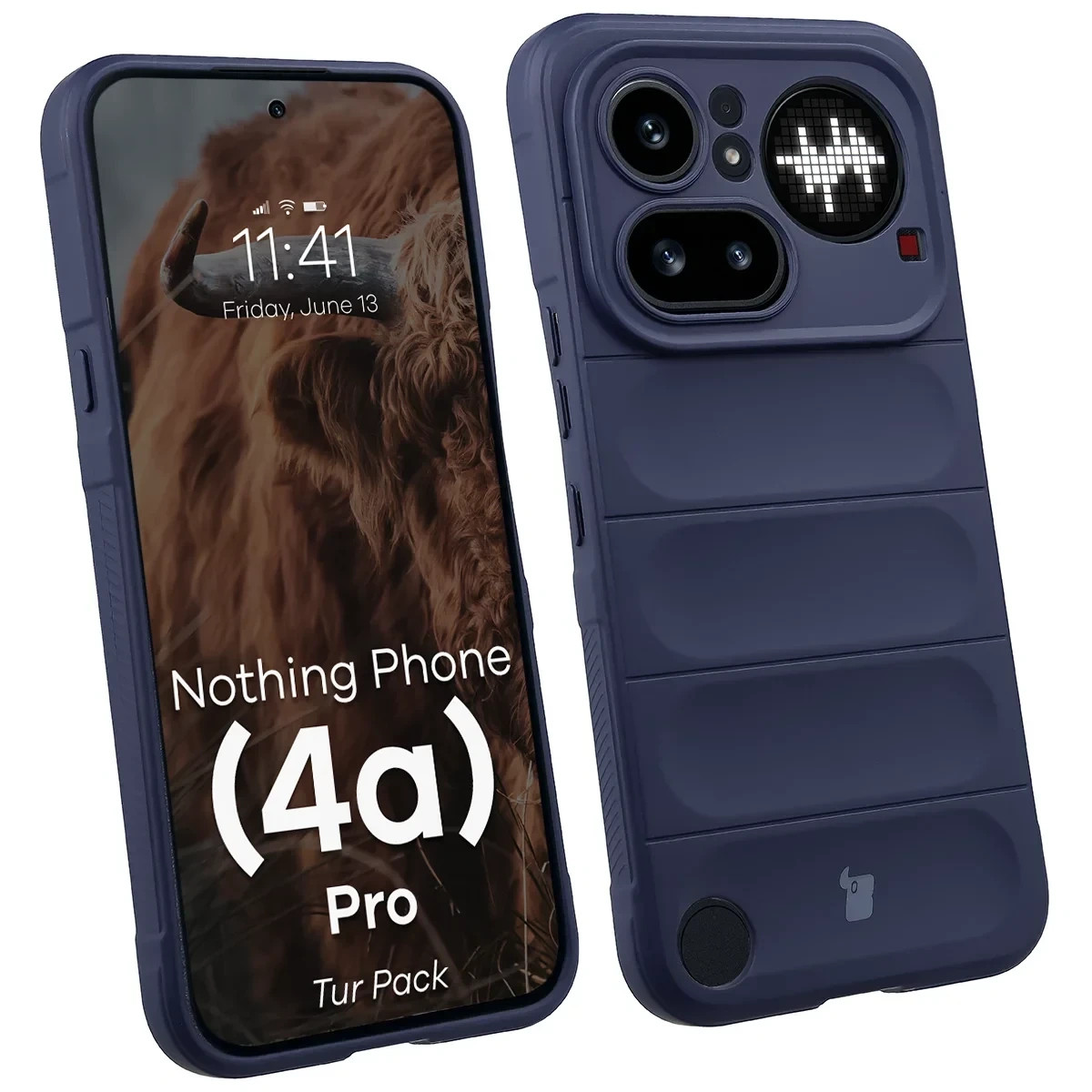 Kryt Bizon Tur Pack Nothing Phone (4a) Pro, navy blue