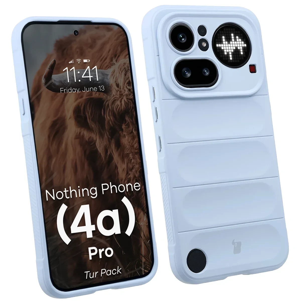 Kryt Bizon Tur Pack Nothing Phone (4a) Pro, light blue