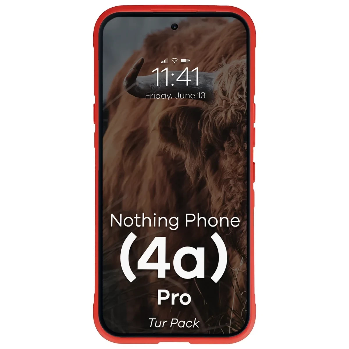 Kryt Bizon Tur Pack Nothing Phone (4a) Pro, red