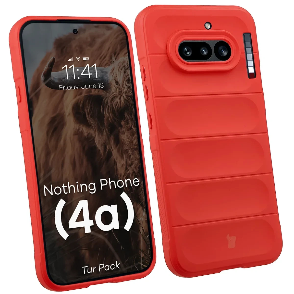 Kryt Bizon Tur Pack Nothing Phone (4a), red