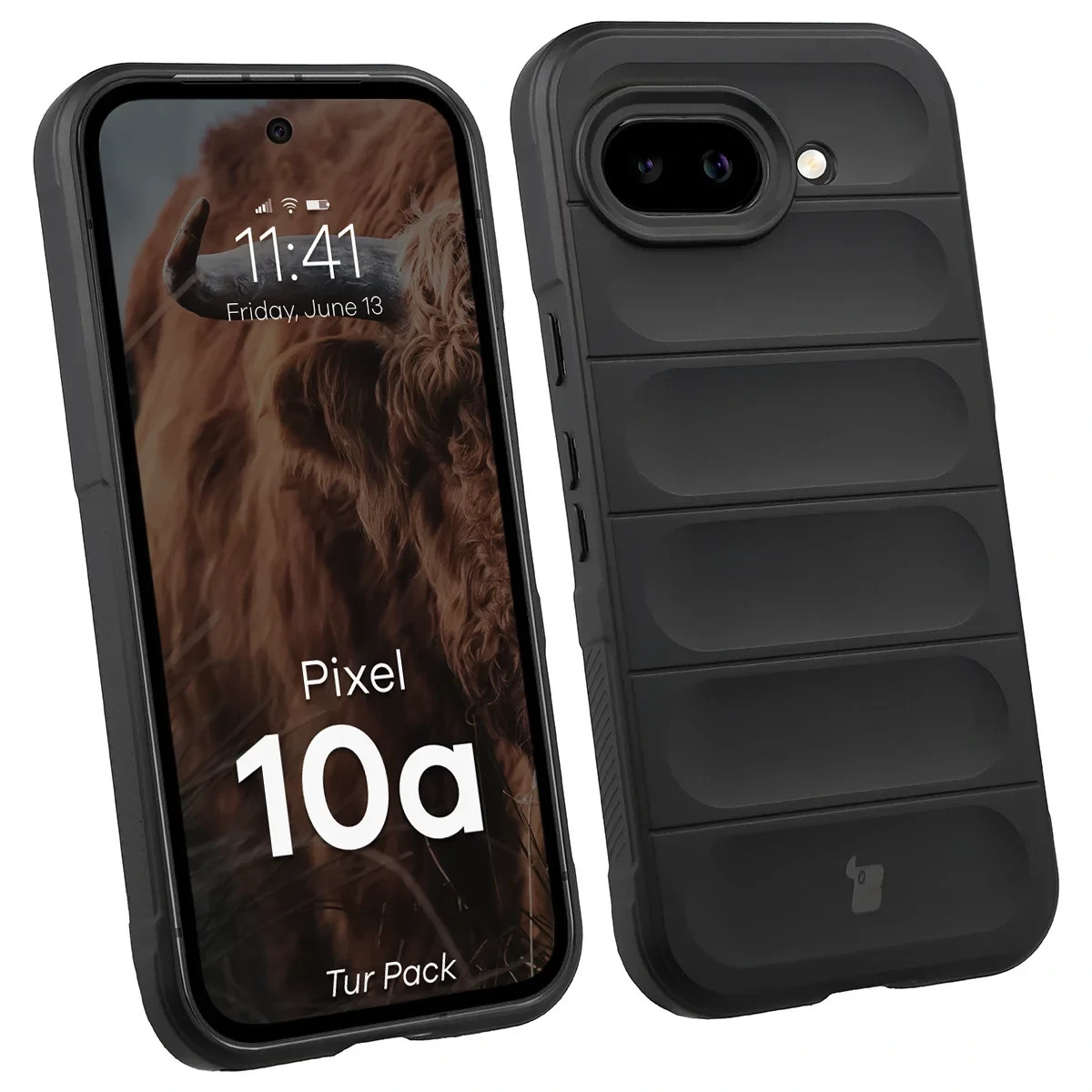 Kryt Bizon Tur Pack Google Pixel 10a, black