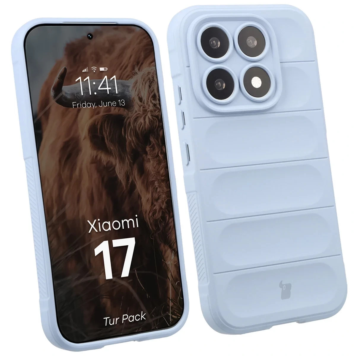 Kryt Bizon Tur Pack Xiaomi 17, light blue
