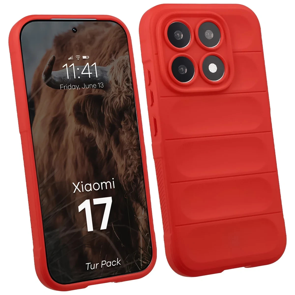 Kryt Bizon Tur Pack Xiaomi 17, red